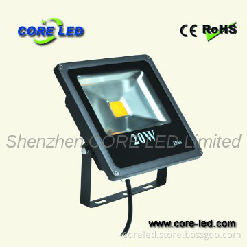 over 90% power efficiency 20W led flood lighting